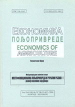 Мултифункционална пољопривреда и рурални развој I - развој локалних заједница