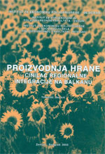 Производња хране – чинилац регионалне интеграције на Балкану